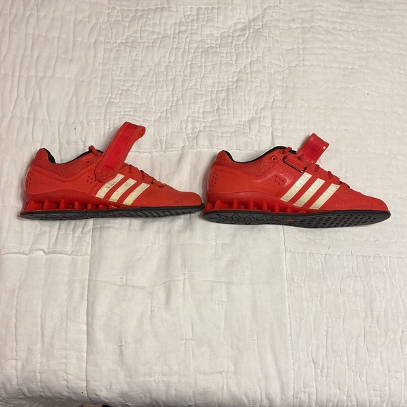 Adidas Adipower. Red. Weight Lifting. 10. - Picture 4 of 6